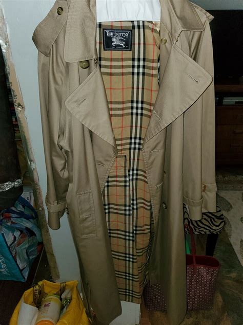 how to spot a fake vintage burberry trench|authentic burberry trench coat.